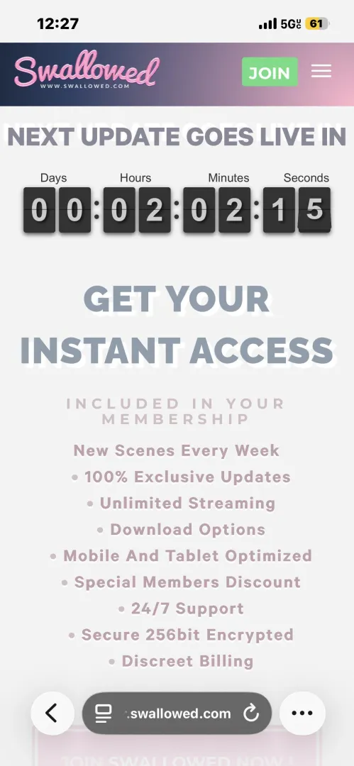 [Swallowed] Almost that time!!