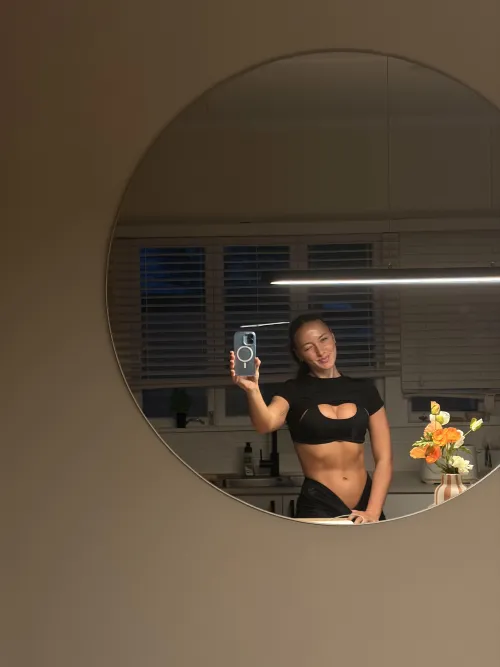 Sweaty after the gym 