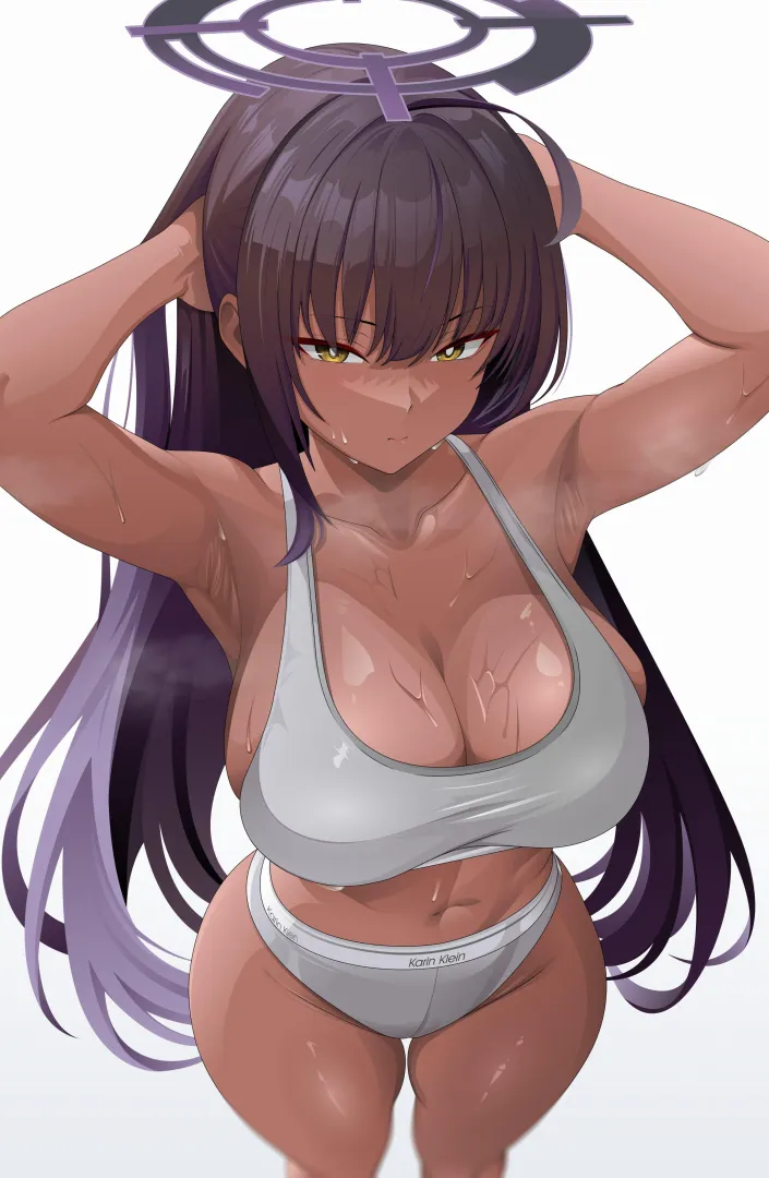 Sweaty Karin (Riayuta) [BlueArchive]