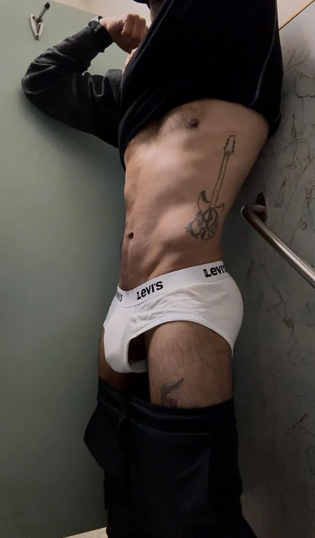 sweaty, musky underwear