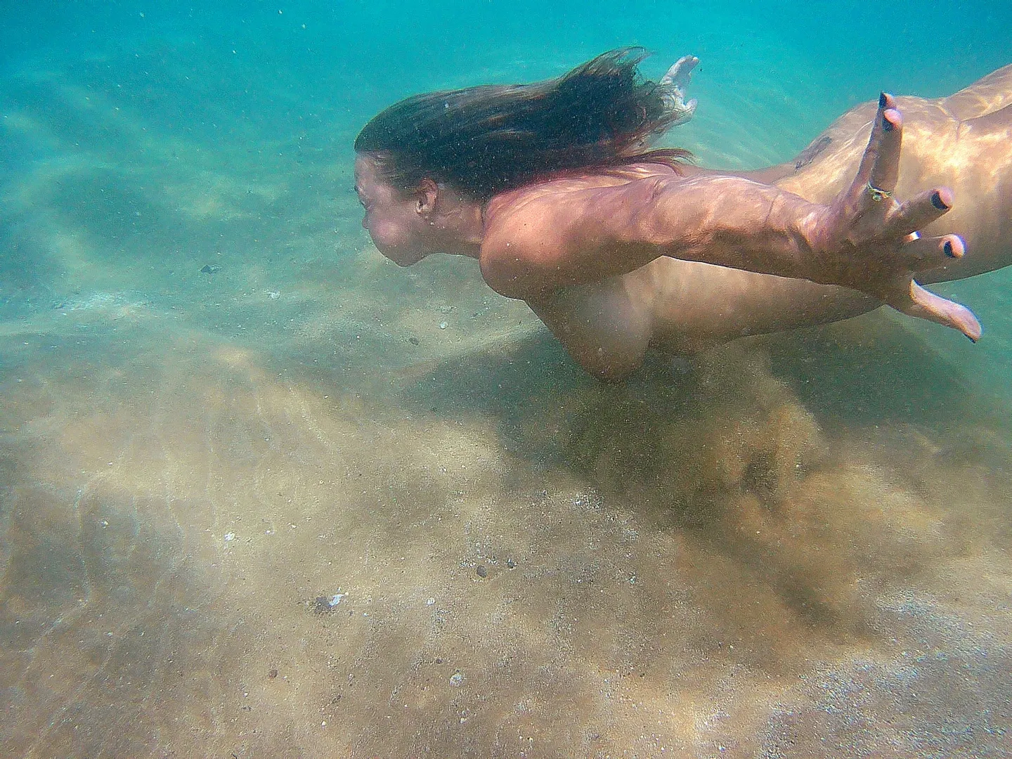 Swimming in Maui (oc)