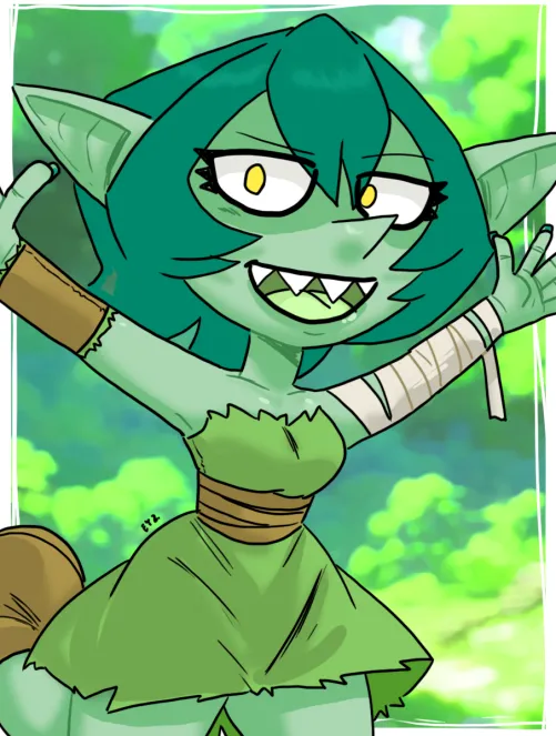 Taffy — “First Goblin Energy (POV)” art by eyz