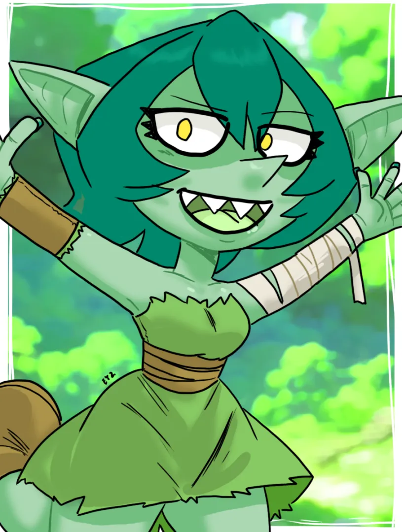 Taffy — “First Goblin Energy (POV)” art by eyz