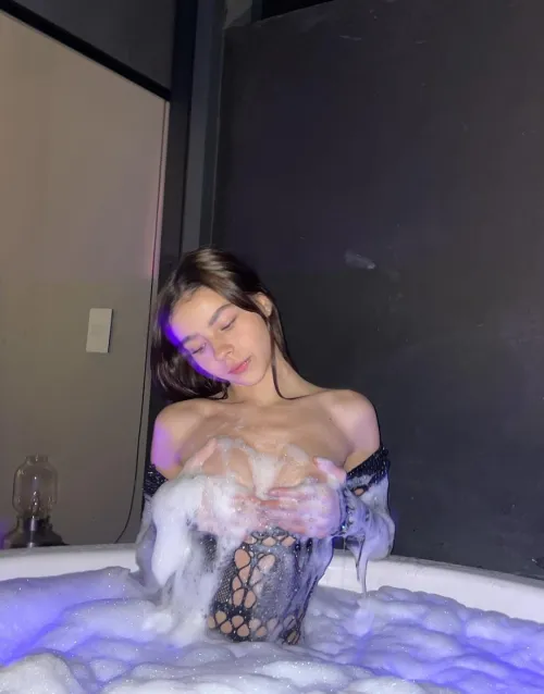 Tage et bad med mig? 