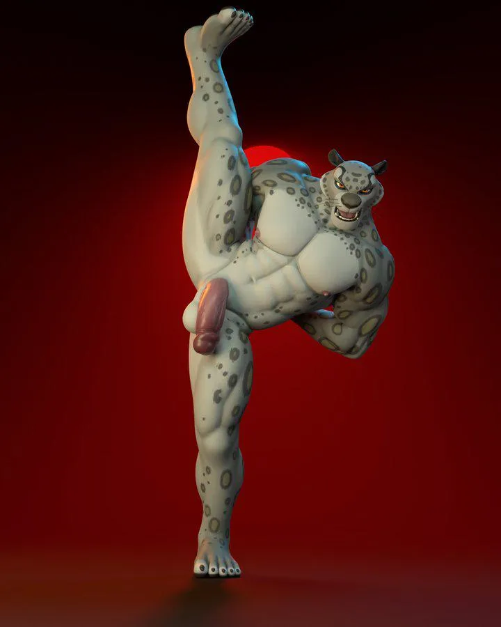 Tai lung is very flexible (artist: ZanjiDeaf7)