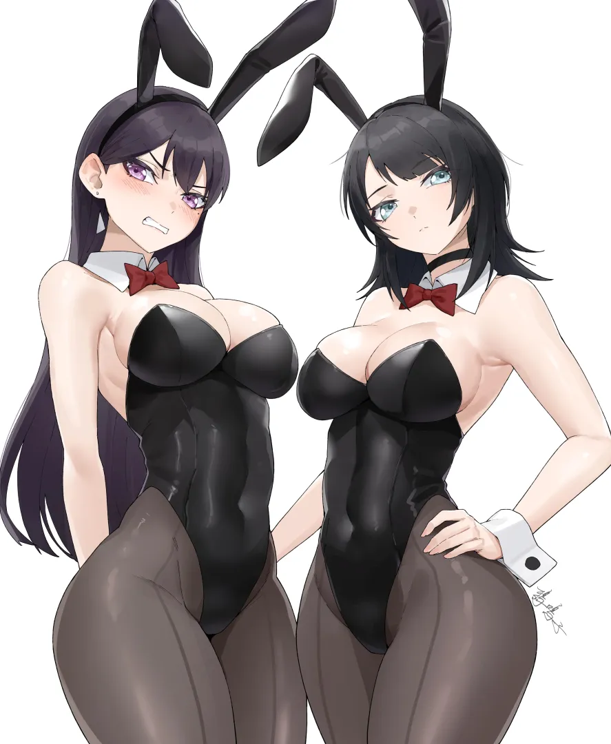 Taki and Umiri matching [BanG Dream!] (鴉鳴子)