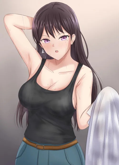 Taki needs to dry off [BanG Dream!] (Ranae3115)