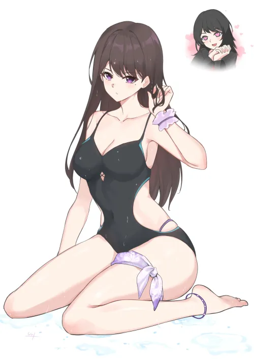 Taki ready for the beach [BanG Dream!] (Unique)