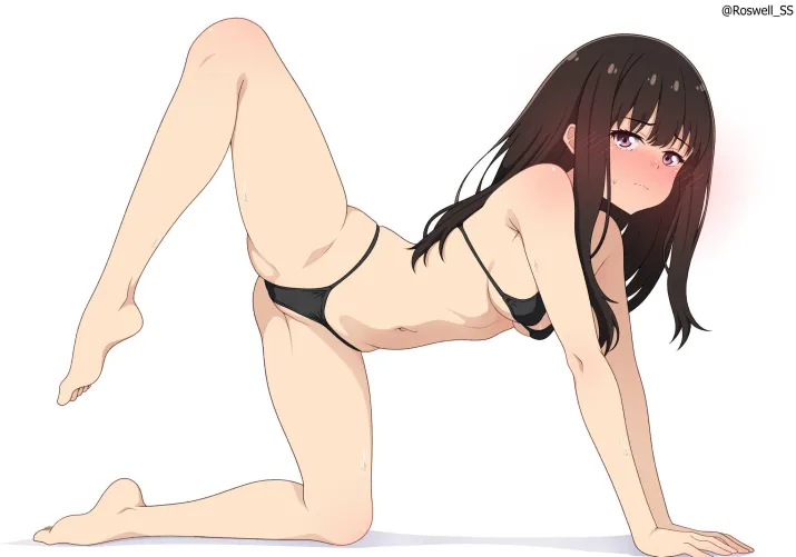 Takina's flexibility (@Roswell_SS)