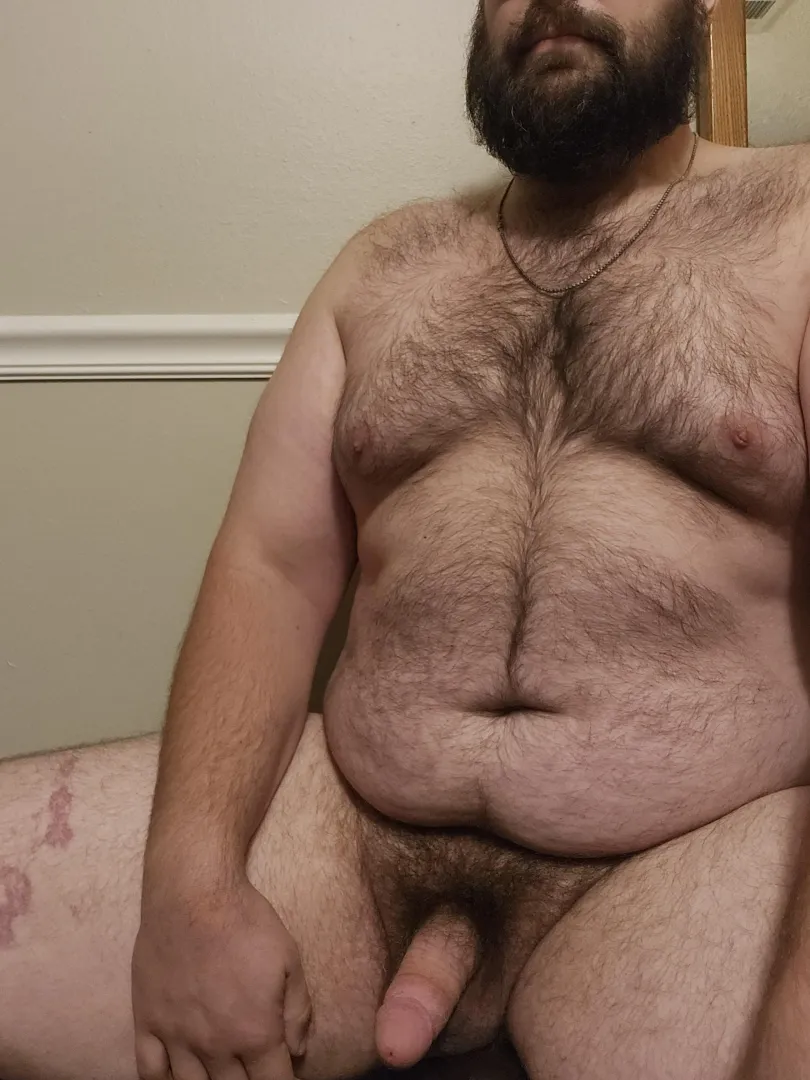 Taking a break before Showering