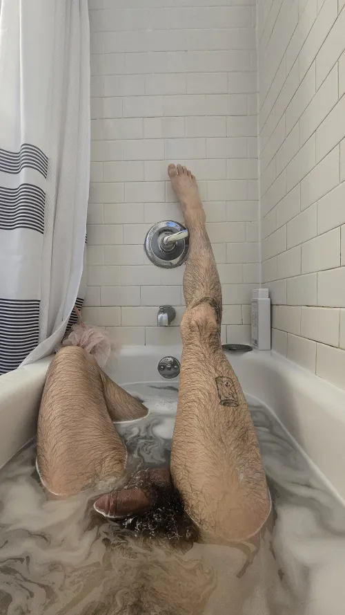 Taking a rare moment of self care!