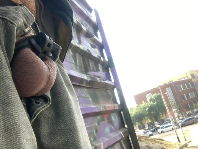 Taking a stroll through the neighborhood!!!