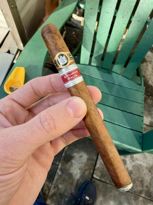 Taking advantage of the first nice day