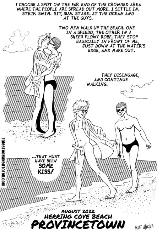 Tales Too Naked To Tell, by me (journal comic, based on real experiences!)