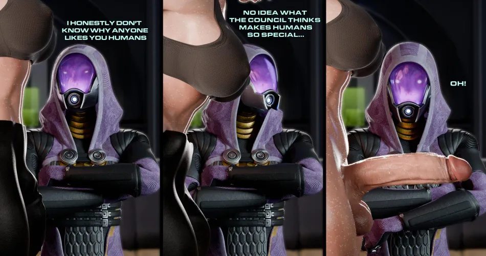 Tali meats human diplomacy [@OffModelStudio]