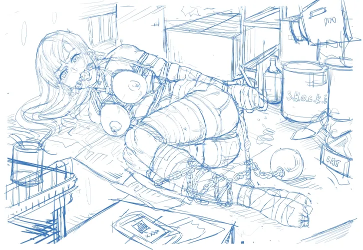 Taped, tied and chained! (猥琐彪叔)