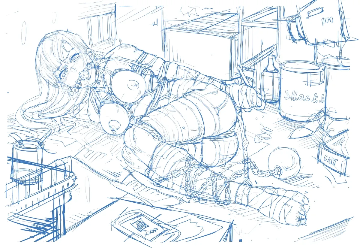 Taped, tied and chained! (猥琐彪叔)