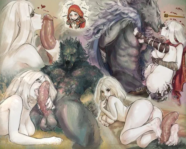 Tarnished wolf lover (SnowyFeline)