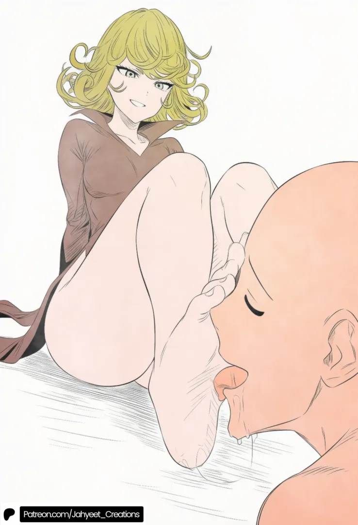 Tatsumaki loves to be worshipped(Jahyeet_Creations)