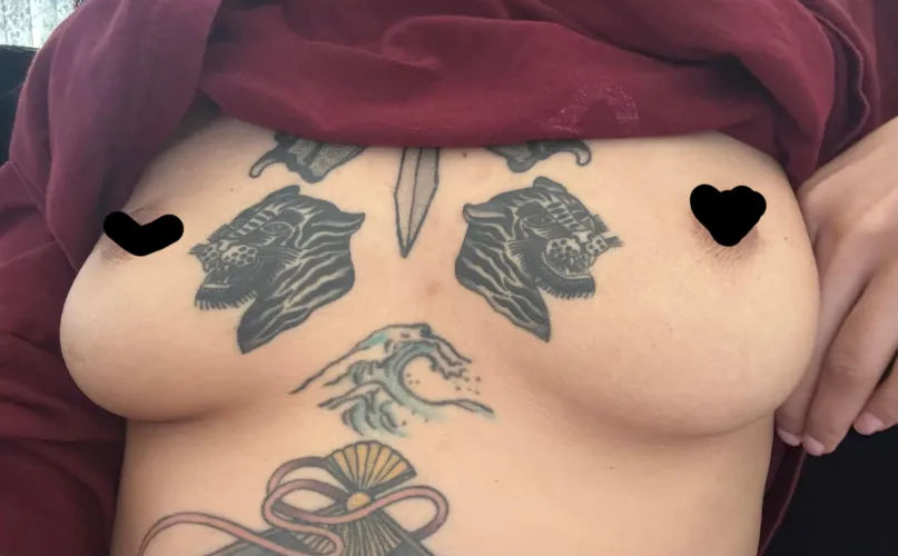Tatted titts?
