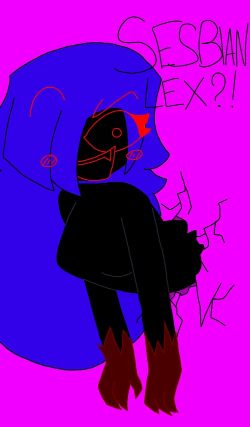 Taya does like being stuck like this