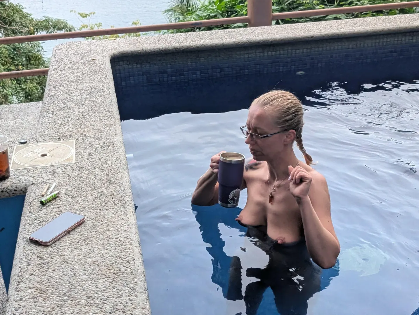 Tea in the tub