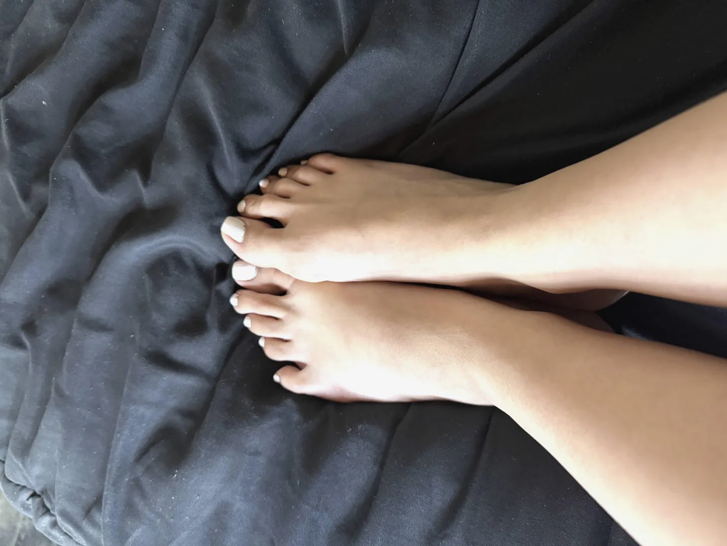 Teasing you with my soft, sexy soles