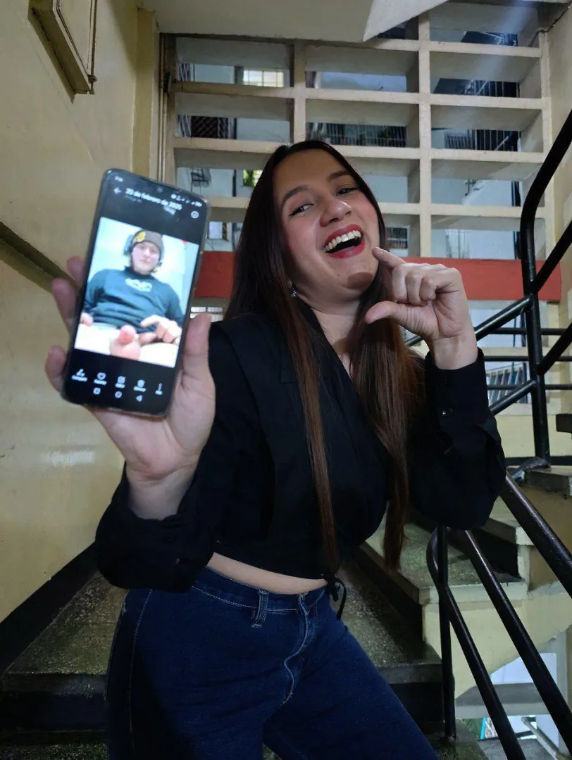 Tell me, is yours more than 2 cm? Like my friend's