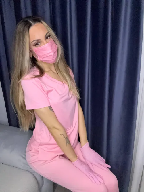 Temperature rising? Must be this nurse's charm