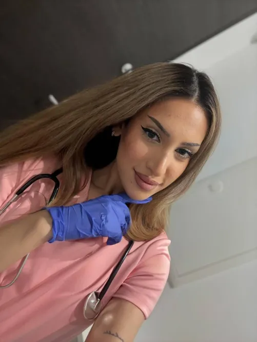 Temperature rising? Must be this nurse's charm