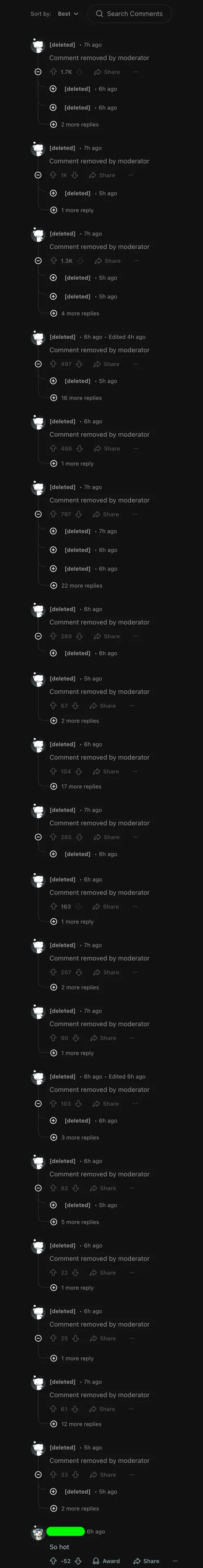 thank GOD the mods are back & we can finally have polite discourse 