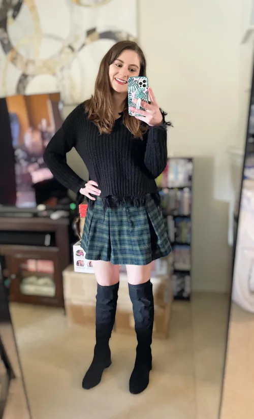That school girl vibe