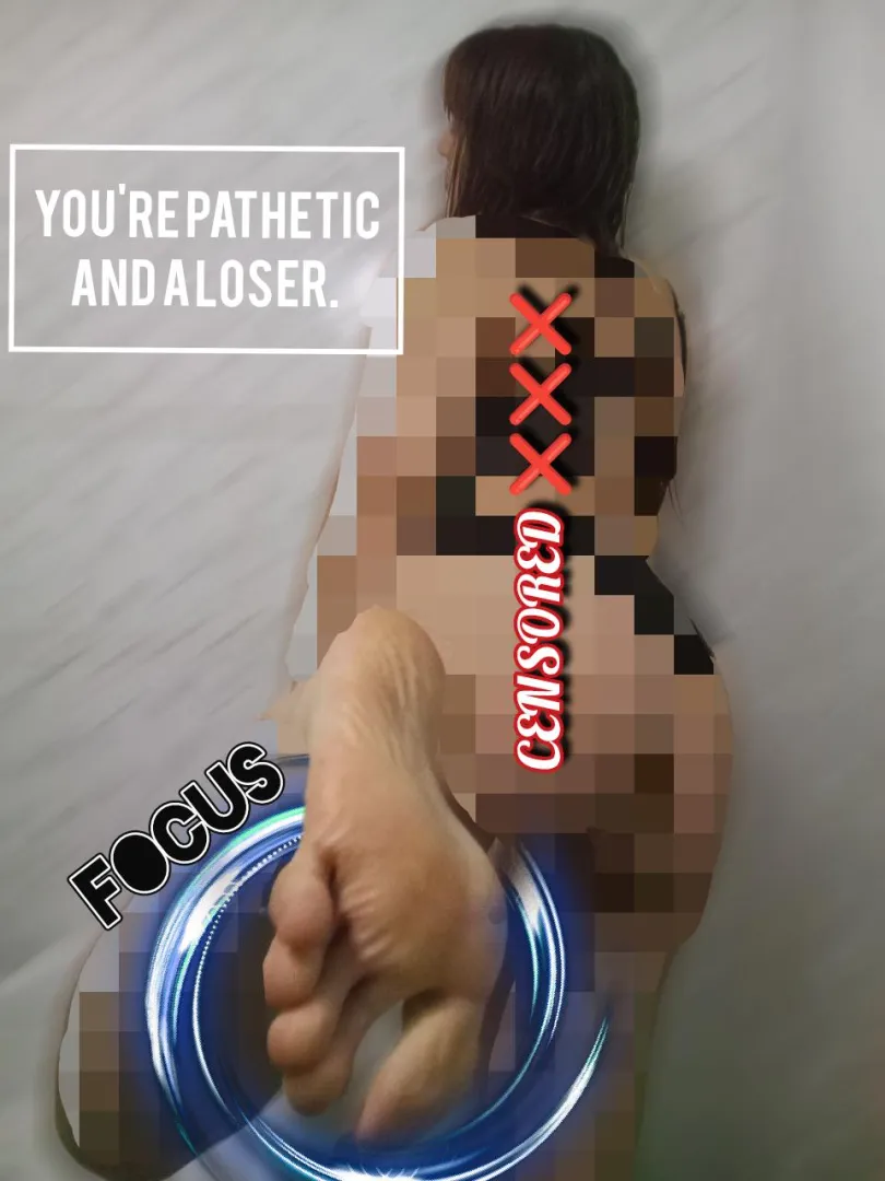 That's all you deserve, beta. Beg me