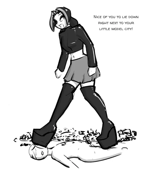 That's supposed to be a model city? Oh...