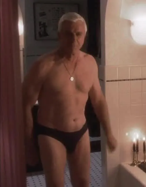 The beauty of Leslie Nielsen, my favorite Canadian daddy.