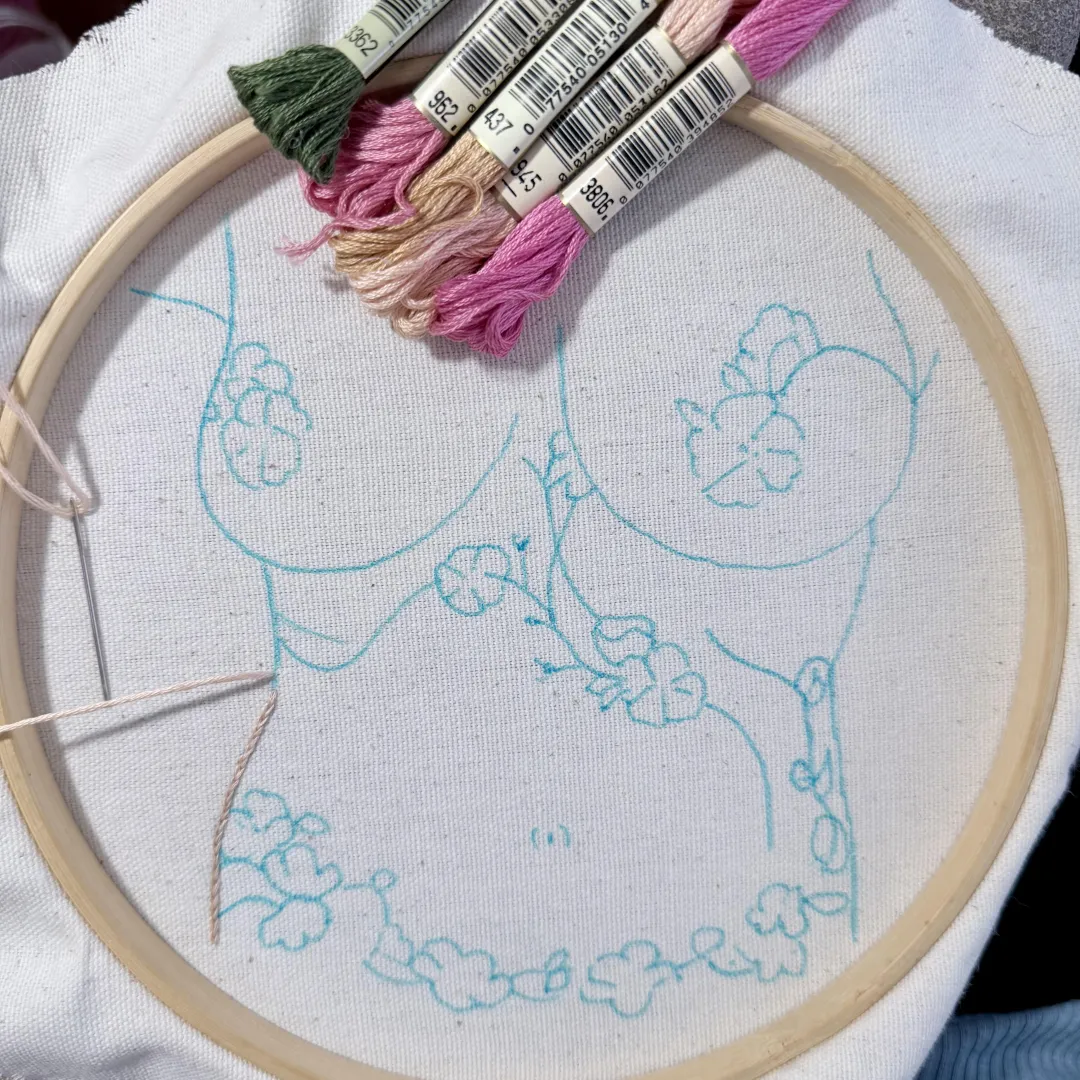 The beginning of something beautiful.