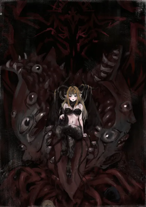 The black judge Baphomet