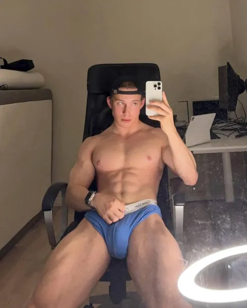 The blue makes my eyes stand out...