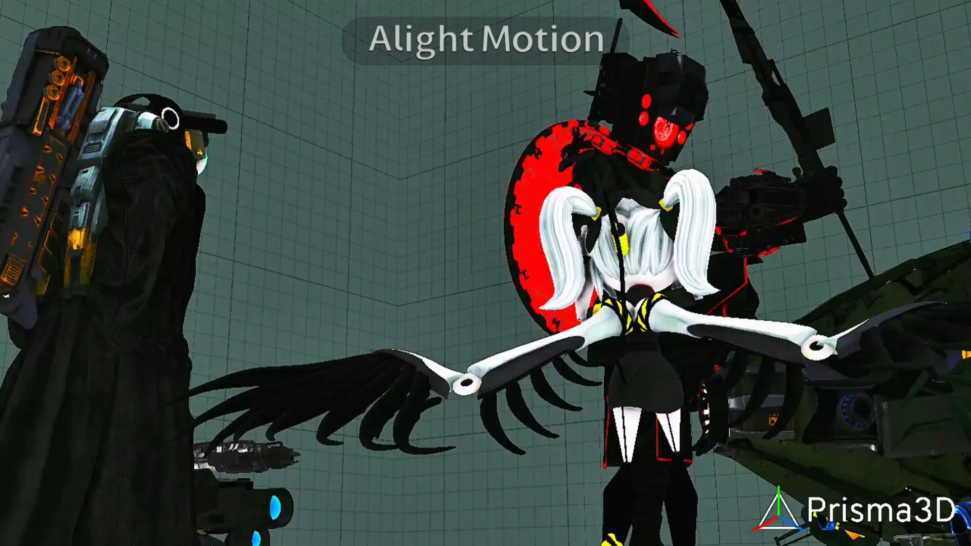 The camera manshowed J how strong their enemies were.