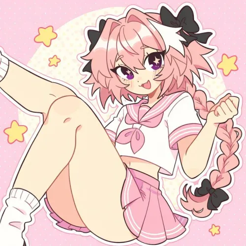 The Cute Pink One (Lukezin_kun)