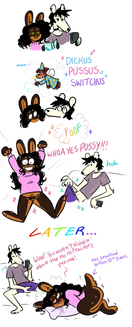 The Gang Make a Swap [Furry] [OC]