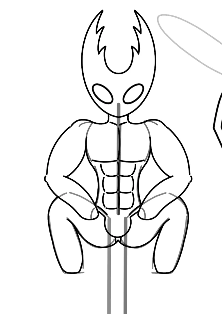 The Hollow Knight with a jockstrap