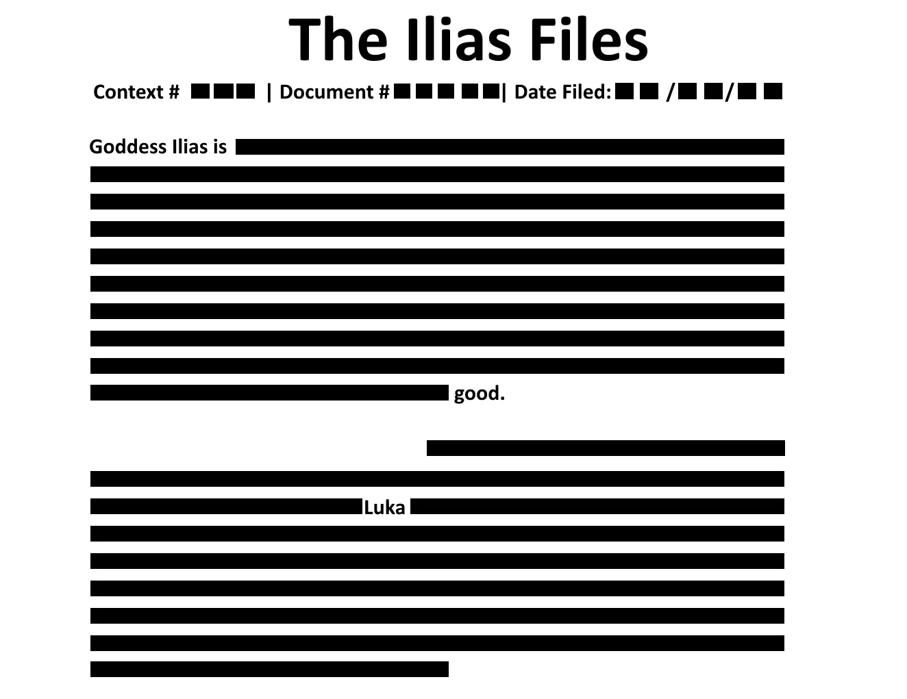 The list regarding Ilias has been leaked!