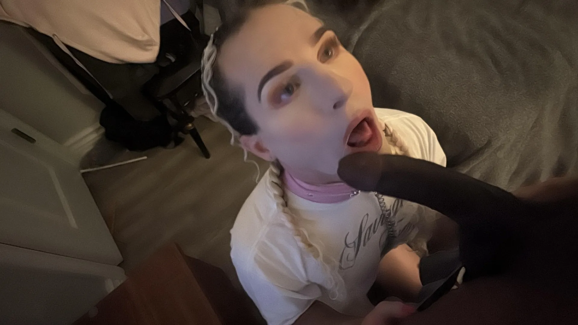 The lust in my eyes and heart . I just need that bbc between these lips