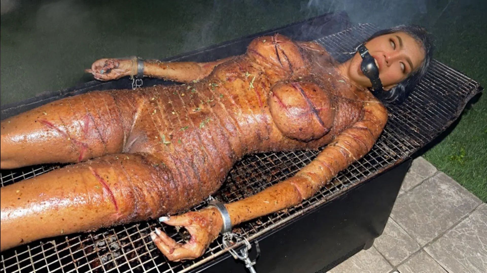 the peak of pleasure until the girl moaned helplessly