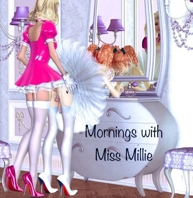 The perfect way to start the day with a sissy friend