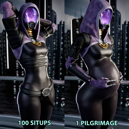 The real purpose of Tali's pilgrimage (@OffModelStudio)
