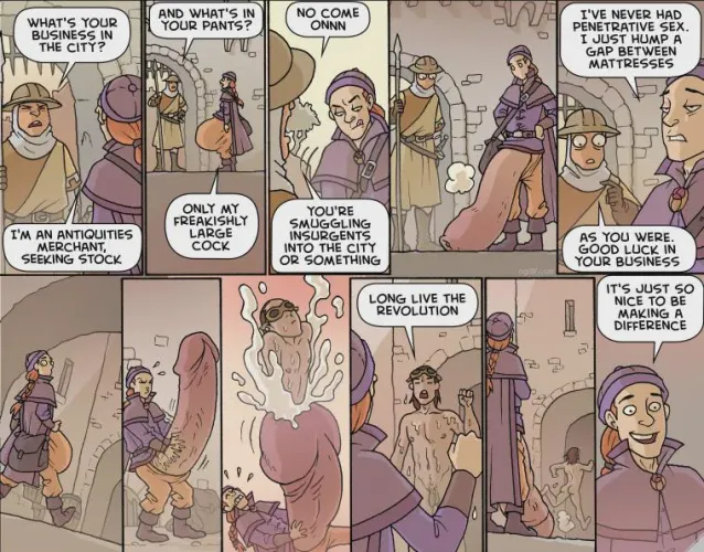 The revolution, by oglaf.
