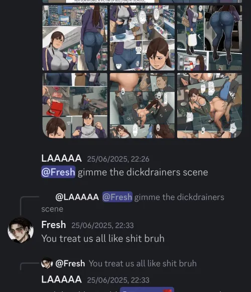 The Sacrificial Mother server is actually crazy since the last chapter 