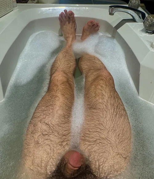 The Saturday bath legs (and bonus softie).